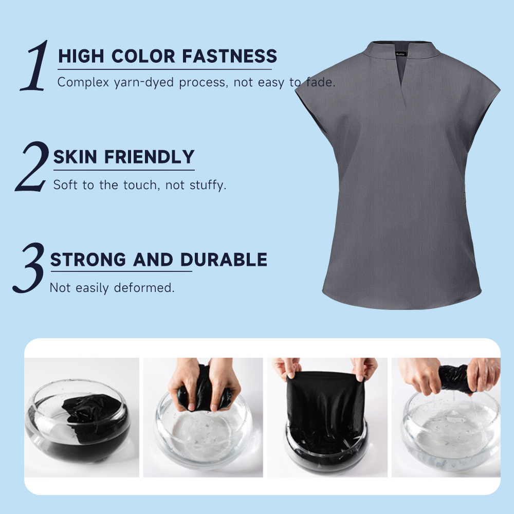 Fashion Stand Collar Scrubs To - Medical Lab Equipment recensione e prezzo