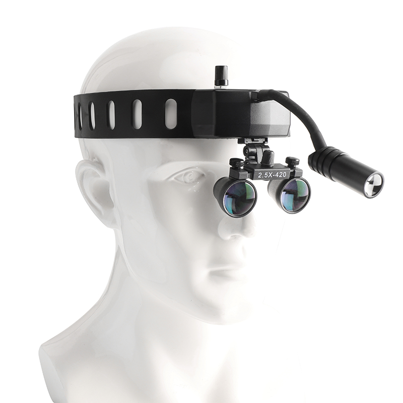 Loupe Glasses Type 5W LED Ligh - Led Medical Headlight recensione e prezzo