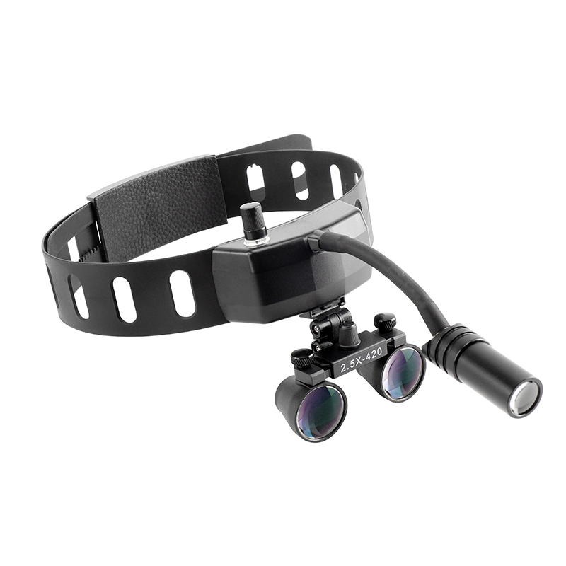 Loupe Glasses Type 5W LED Ligh - Led Medical Headlight recensione e prezzo