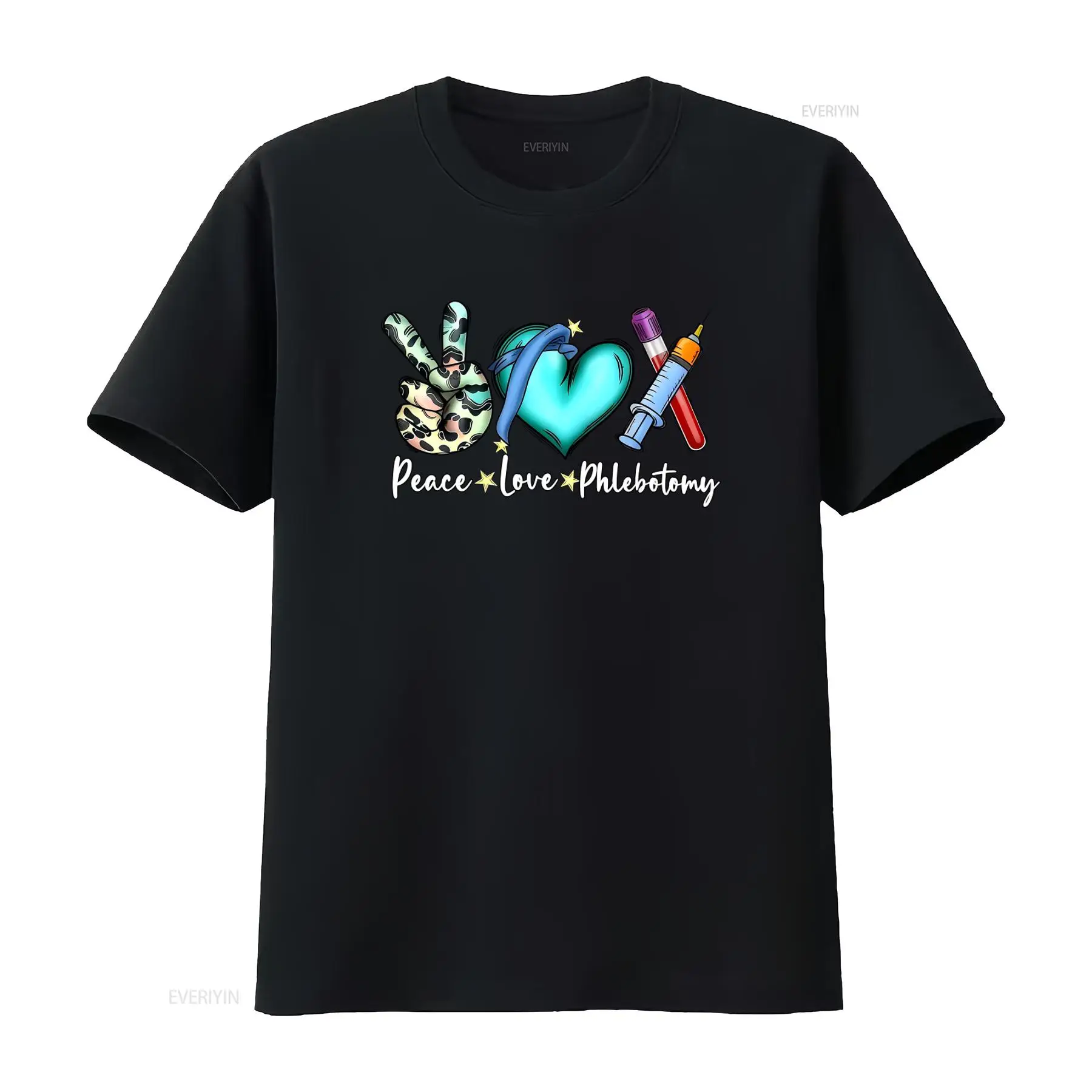 Peace Love Phlebotomy T Shirt  - Medical Lab Technologist recensione e prezzo