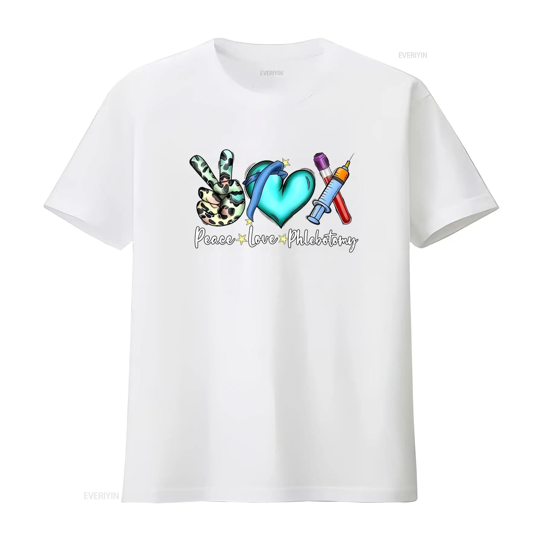 Peace Love Phlebotomy T Shirt  - Medical Lab Technologist recensione e prezzo