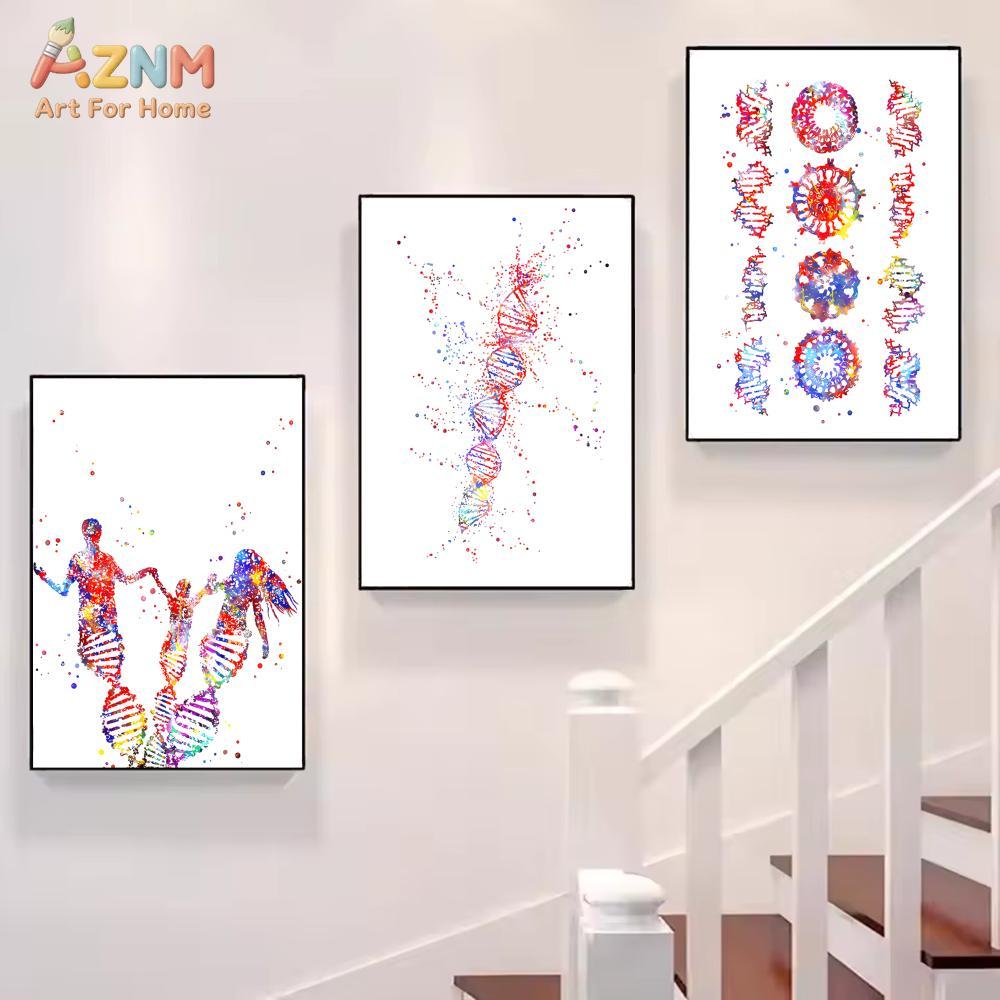 AZNM Colorful Watercolor DNA G - Medical Laboratory recensione e prezzo
