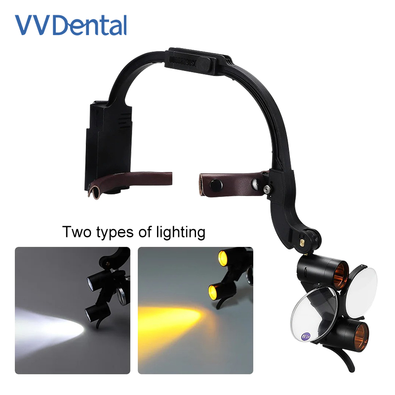 Dental Loupes with LED Light 2 - Led Medical Headlight recensione e prezzo