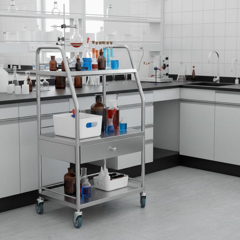 Medical Trolley 23.6x15.7x33.4 - Medical Lab Equipment recensione e prezzo