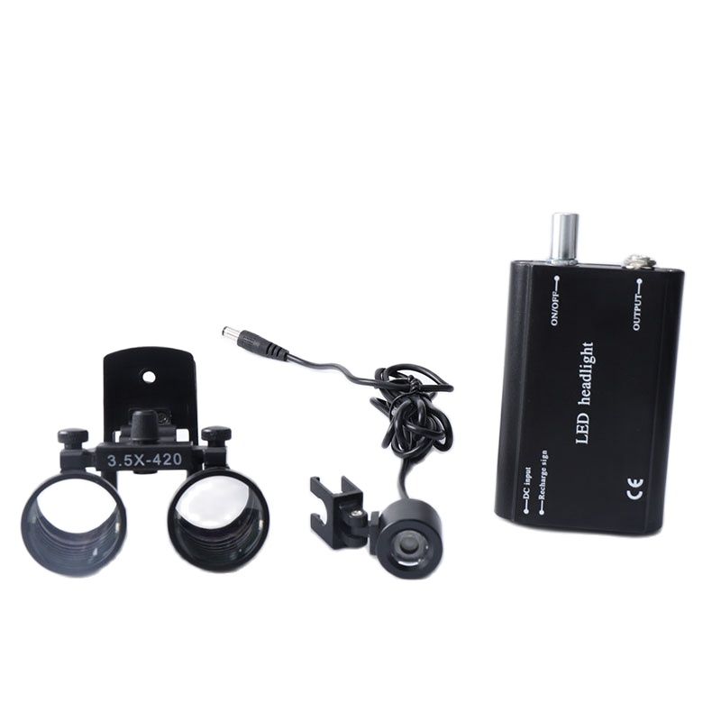 2.5X/3.5X Dental Loupes Clip B - Led Medical Headlight recensione e prezzo